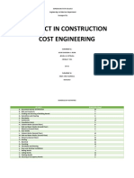 Construction Cost Engineering