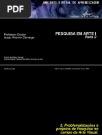 Pesquisa em Arte parte 2
