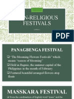 Non-Religious Festivals