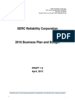 2016 Business Plan and Budget DRAFT Ug