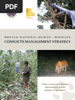 Bhutan National Human Wildlife Conflicts Management Strategy 2008 PDF