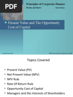 Corporate Finance Time Value