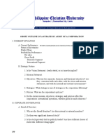 Short Outline of A Strategic Audit of A Firm PDF