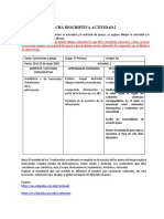 2do - Grado - Ficha Descriptiva 2 - Semana 3 Mayo