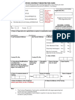 Apprentices Contract Registration Card: Board of Apprenticeship Training (W.R.) Mumbai