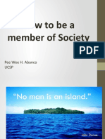 UCSP Member of Society