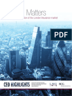 London Matters: The Competitive Position of The London Insurance Market