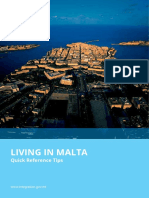 Leaflet Living in Malta