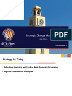 Strategic Change Management: BITS Pilani