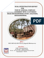 Geotech Report Bhubneshwar PDF