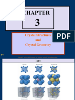 CH 3 - Crystal Structures Geometry - Ok