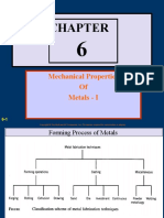 CH 06 - Mechanical Properties of Metals - I - Ok