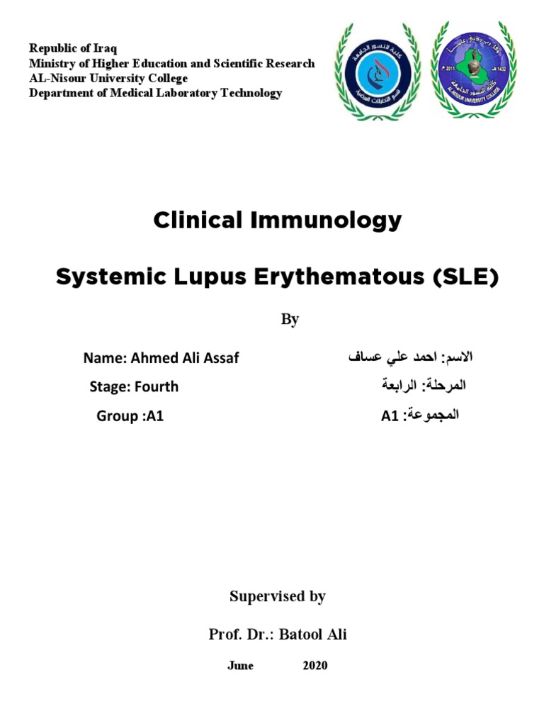 Understanding Systemic Lupus Erythematosus | PDF | Systemic Lupus ...