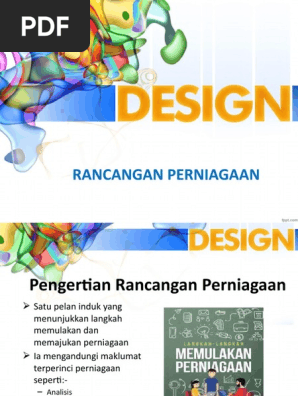 Rancangan Perniagaan Pdf