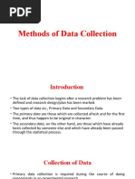 Lecture On Data Collection Method