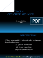 Extraoral Orthopaedic Appliances