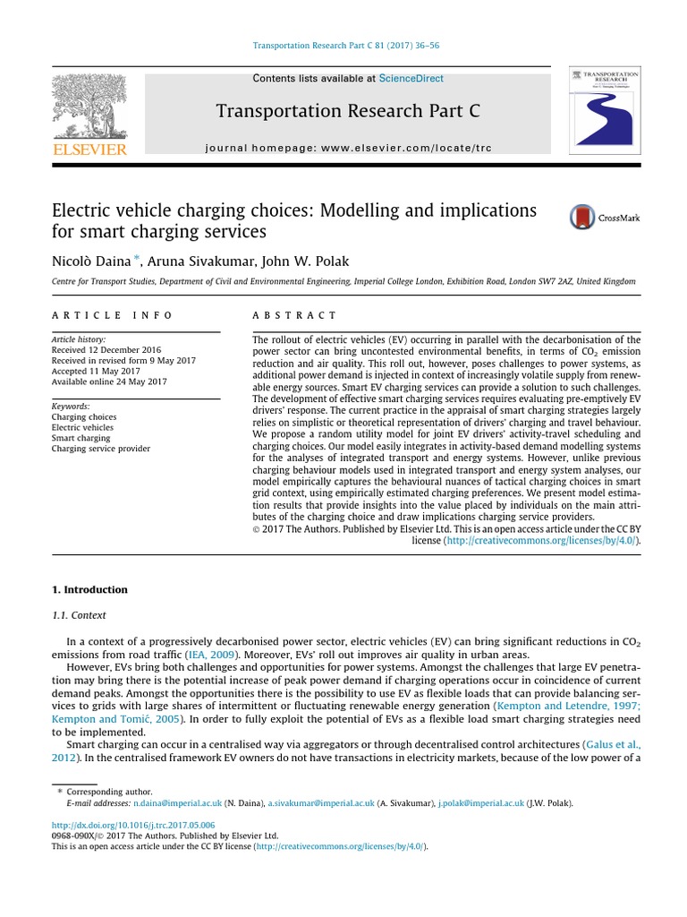 EV Charging Choices & Smart Services | PDF | Electric Vehicle | Plug In ...