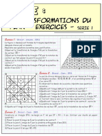 Transformations Du Plan - Exercices - Serie 1