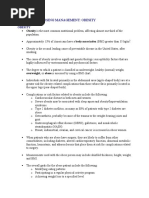 Chapter 41: Nursing Management: Obesity