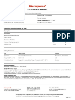 Certificate of Analysis: RVSEB-2023 21-06-2019 20-06-2020