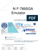 CANON F-789SGA Emulator Tutorials