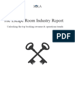 Escape Room Industry Report 2019