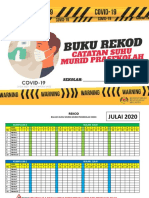 Projekgrafik - Rekod Bacaan Suhu