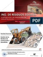 Disposiciã - N Final de Los Reiduos de Construcciã - N en Chiclayo y El Perã