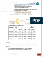 Balance de Energía (Con Reacción Química) PDF
