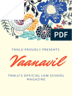 TNNLU's Vaanavil Law School Magazine
