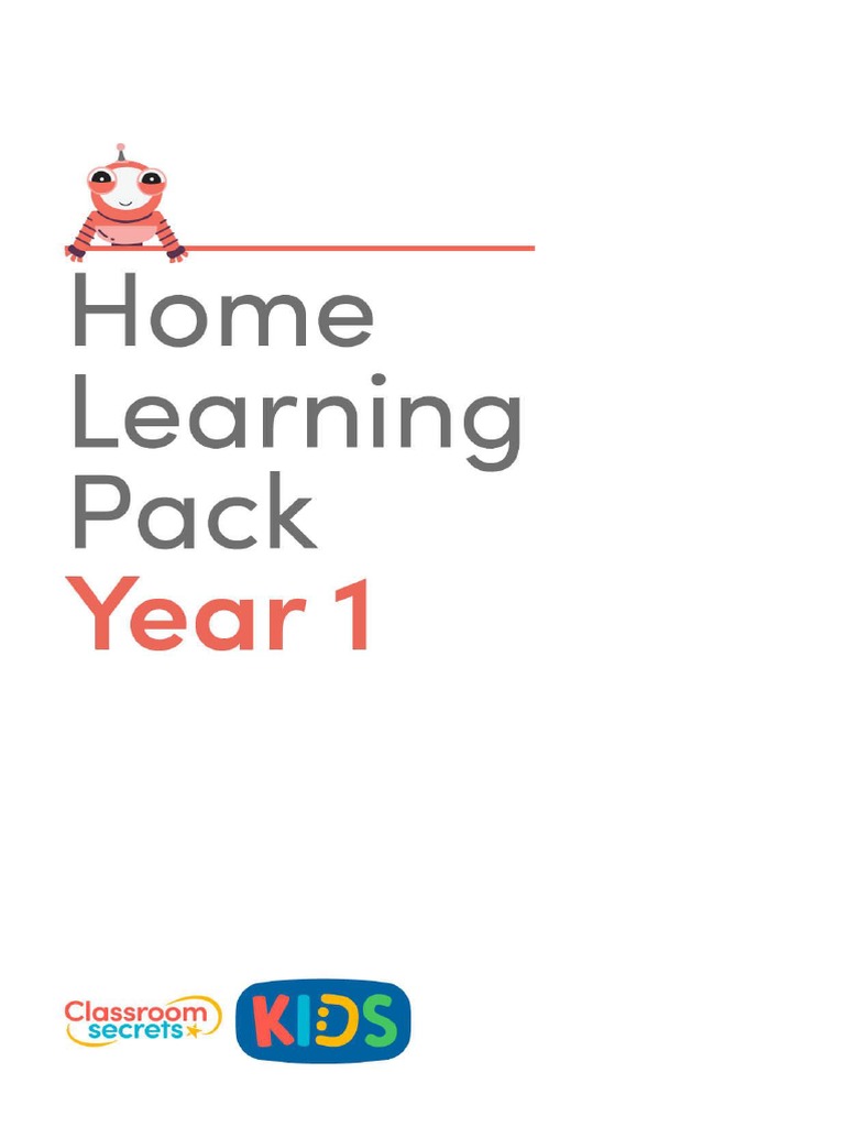 Year 1 Home Learning Pack PDF | PDF