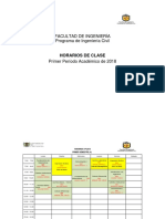 Horario 2018-1 PDF