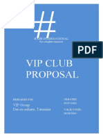 Vip Club Proposal: VIP Group Dar-Es-Salaam, Tanzania