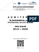 Brosura Admitere Clasa IX 2019 v2 PDF