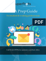 CMA Prep Guide: For Students & Working Professionals