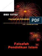 (E) Falsafah Pendidikan Islam