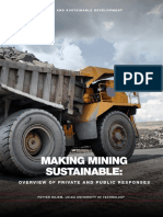 Rapport Making Mining Sustainable - Low