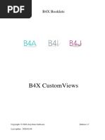 B4 X Custom Views