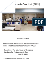 Post Anesthesia Care Unit (PACU) Mahasiswa