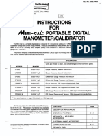 Meri-Cal DP and LP 2000 Manual PDF