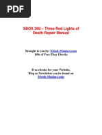 Xbox 360 Error Codes and Solutions | PDF | Xbox 360 | Flash Memory