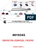 Call 800-DIESELS (343-7357) : Isb/Isc/Isl/Qsb/Qsl Cm2250 Bulletin 3400311