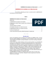 Principio Contradicción, Infalibilidad Instinto, Falibilidad Del Pecado