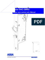 Assa Abloy DAC 30II Manual