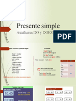 Presente Simple Inglés