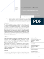 Governamentalidade e Educação PDF