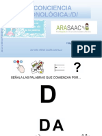 Conciencia Fonologica Sonido Inicial Da de Di Do Du