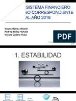 Informe Sistema Financiero Colombiano Correspondiente AL AÑO 2018