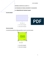 Areas y Períemetros