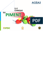 Fiche Technique 5 Itineraire Technique Du Piment Pepper Technical Itinerary PDF